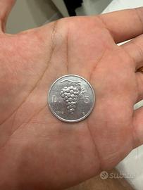 5 Lire Uva 1946 Repubblica Italiana Moneta