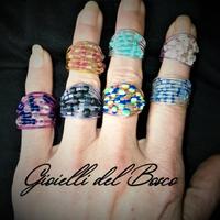 Anelli Alluminio e Cristalli