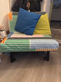 Poltrona letto ikea con fodera