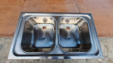 Lavello inox e Rubinetto 