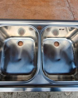 Lavello inox e Rubinetto 
