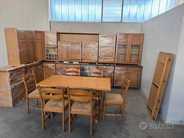 CUCINA IN LEGNO DI ROVERE