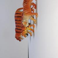 Lotto animali selvatici giocattolo – tigre e anim