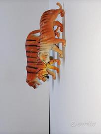 Lotto animali selvatici giocattolo – tigre e anim