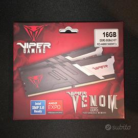 NUOVE RAM DDR5 16GB Patriot Viper 5600MT/s