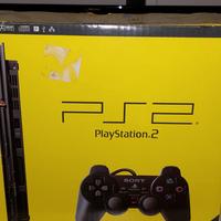 oggetto da collezione ps2 slim black boxed