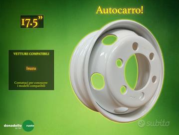 Cerchio in Lega 17.5" Isuzu - Autocarro
