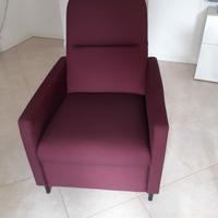 poltrona bordeaux