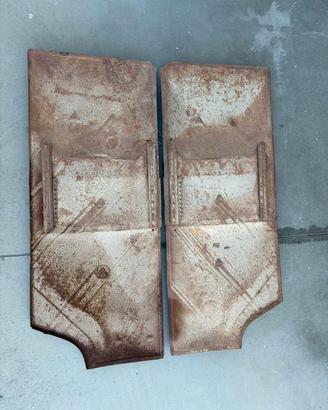 PIANALI FONDI DESTRO SINISTRO
RINFORZI FIAT 850 BE