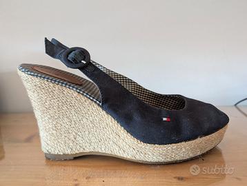 Sandali con zeppa di Tommy n. 39/40