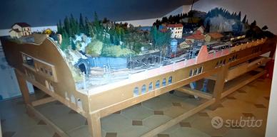 Grande plastico ferroviario H0 vintage