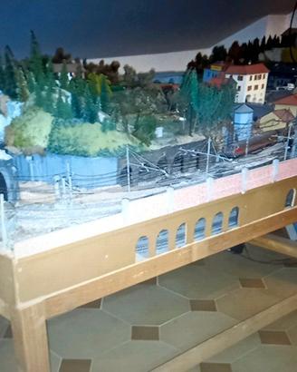Grande plastico ferroviario H0 vintage