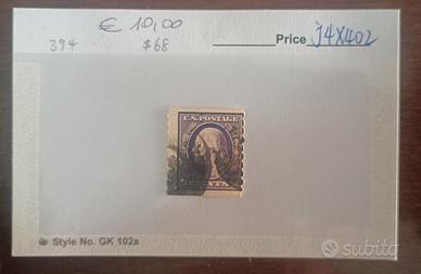 Francobollo Stati Uniti del 1910/1911 Scott 394