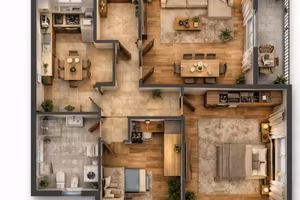 Trilocale con spese minime disponibile