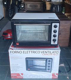 FORNO ELETTRICO VENTILATO 50 LITRI  FORNO KOOPER 