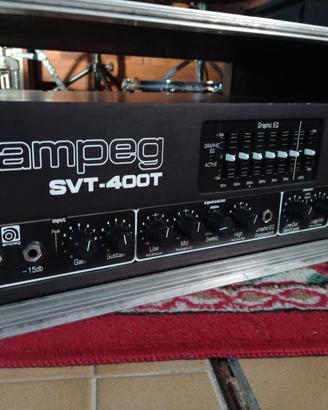 Ampeg SVT 400T testata basso + case