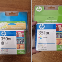 Cartucce stampante inkjet HP 350 XL + 351 XL nuove