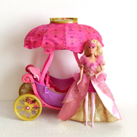 Carrozza Mongolfiera Barbie Mattel bambola vintage