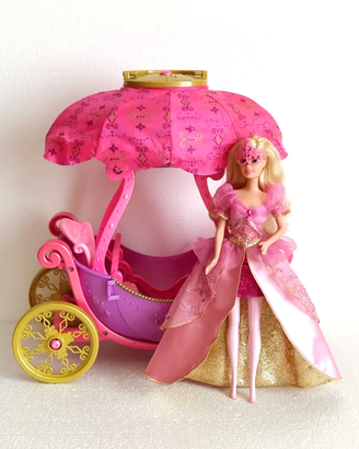 Carrozza Mongolfiera Barbie Mattel bambola vintage