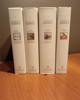 La Sacra Bibbia 4 volumi