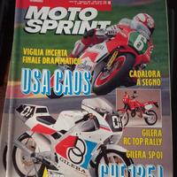 Rivista MOTOSPRINT numero 16 del 1989