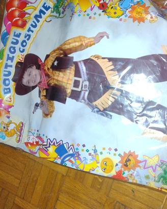 costume di carnevale da cowboy