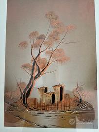 due quadri incorniciati 