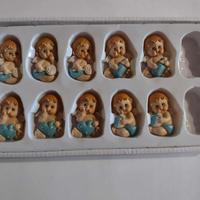 👼 10 Angioletti Magnetici in Resina Ceramica – Do