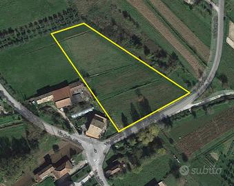 Terreno 1270 metri edificabili + 5300 agricoli