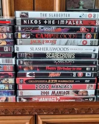 Dvd Horror Slasher Teen Cult 80s 90s 2000 NO Itali