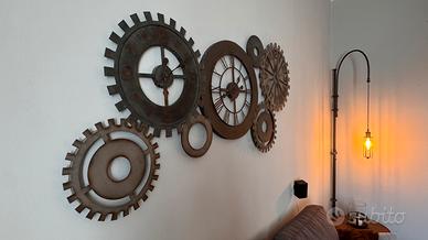 Orologio industrial steampunk Maison du Monde XL