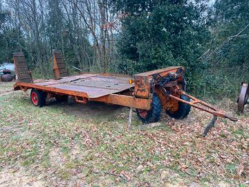 Rimorchio Carrellone porta cingoli Zucchi