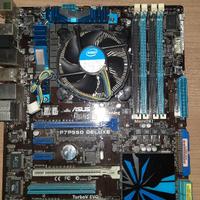 Asus p7p55d deluxe + cpu Intel i7 860