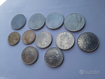 Lotto monete Repubblica Italiana dal 1951 al 1999