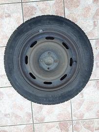 4 cerchi in ferro 16" 4x108 Peugeot 208