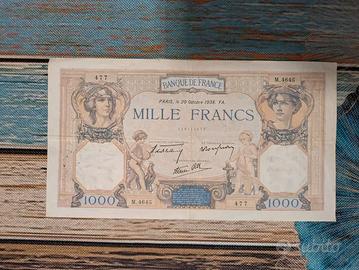 Banconota - 1000 francs 1936