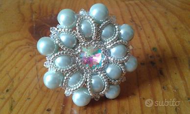 Anello con perle