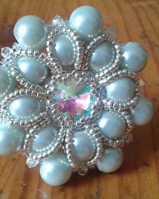 Anello con perle