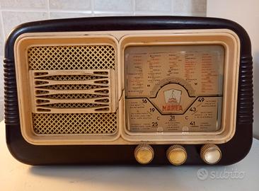 Radio a valvole antica originale MAREA anni 50