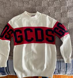 Maglione GCDS bianco tg M