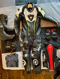 Tuta moto e altri accessori