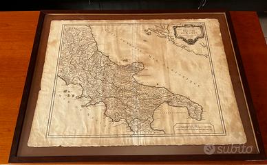 Carta “Partie Septentrionale du Royaume de Naples”