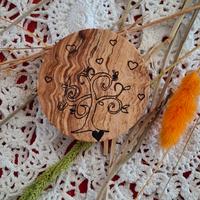 Apribottiglie in Legno d’Ulivo Massello 