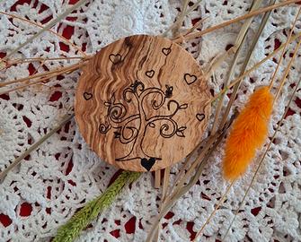 Apribottiglie in Legno d’Ulivo Massello 