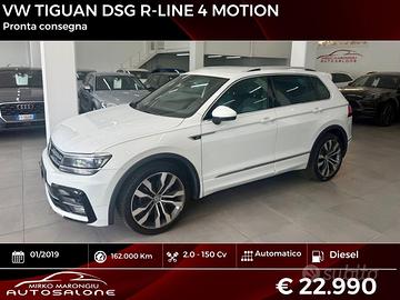 VW Tiguan DSG R LINE 4MOTION FINANZIABILE