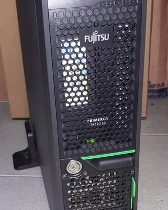 SERVER FUJITSU PRIMERGY TX120 S3P 8GB 2X500HD DVD