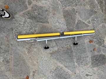 Rulli pieghevoli porta kayak canoa barca