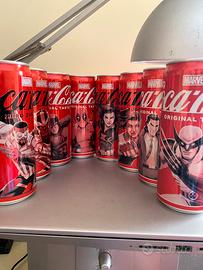 CocaCola Coca Cola lattine da collezione marvel tv