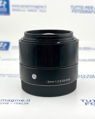 SIGMA 19mm f2.8 PER SONY + GARANZIA USATO