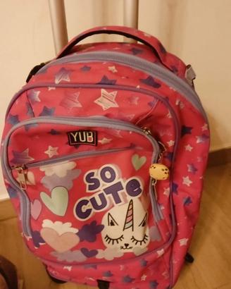 Zaino trolley bambina